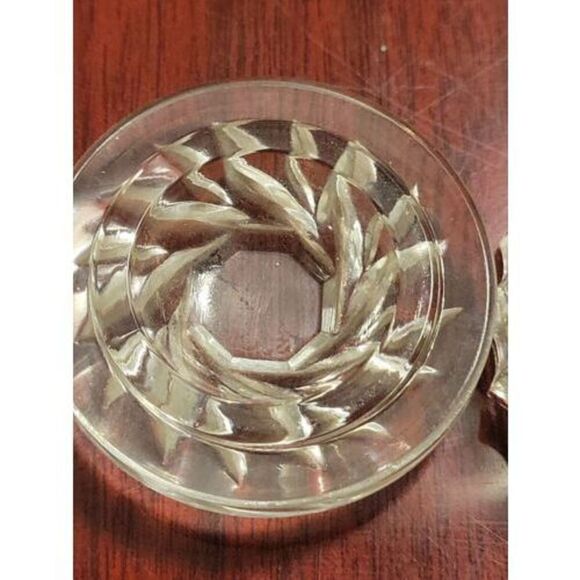 Phil Papel Imports Crystal Glass Small Trinket Gift Box Made in Germany Vintage - Picture 6 of 11